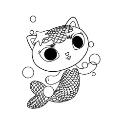 Gabbys Dollhouse Coloring Pages 8