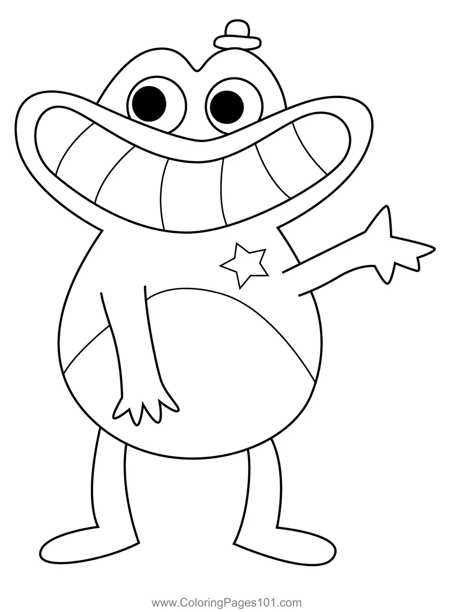 Garten of Banban Coloring Pages 8