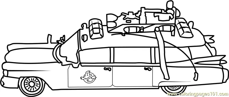 Ghostbusters Coloring Pages