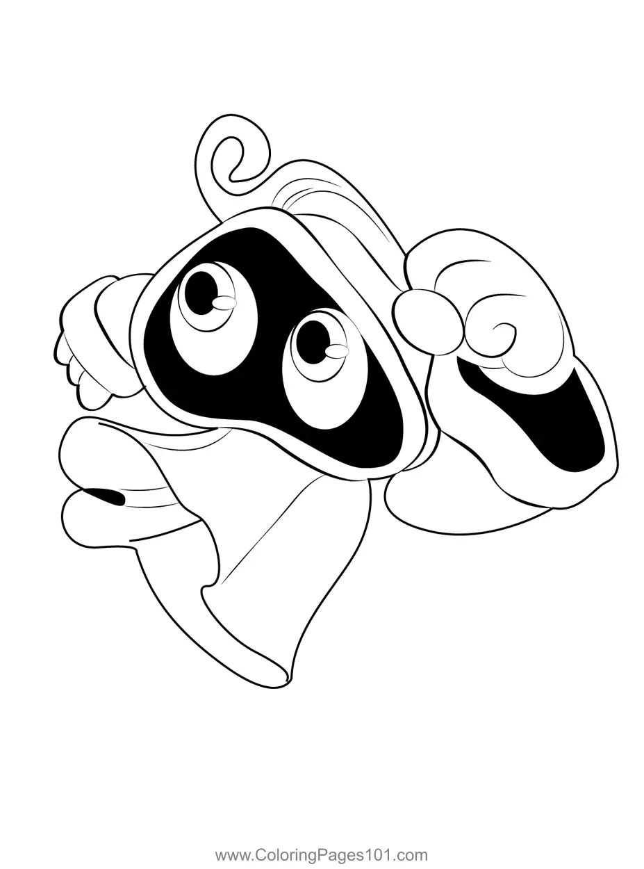 Ghosts Coloring Pages 9