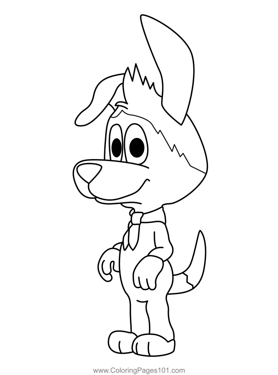 Go Dog Go Coloring Pages 1