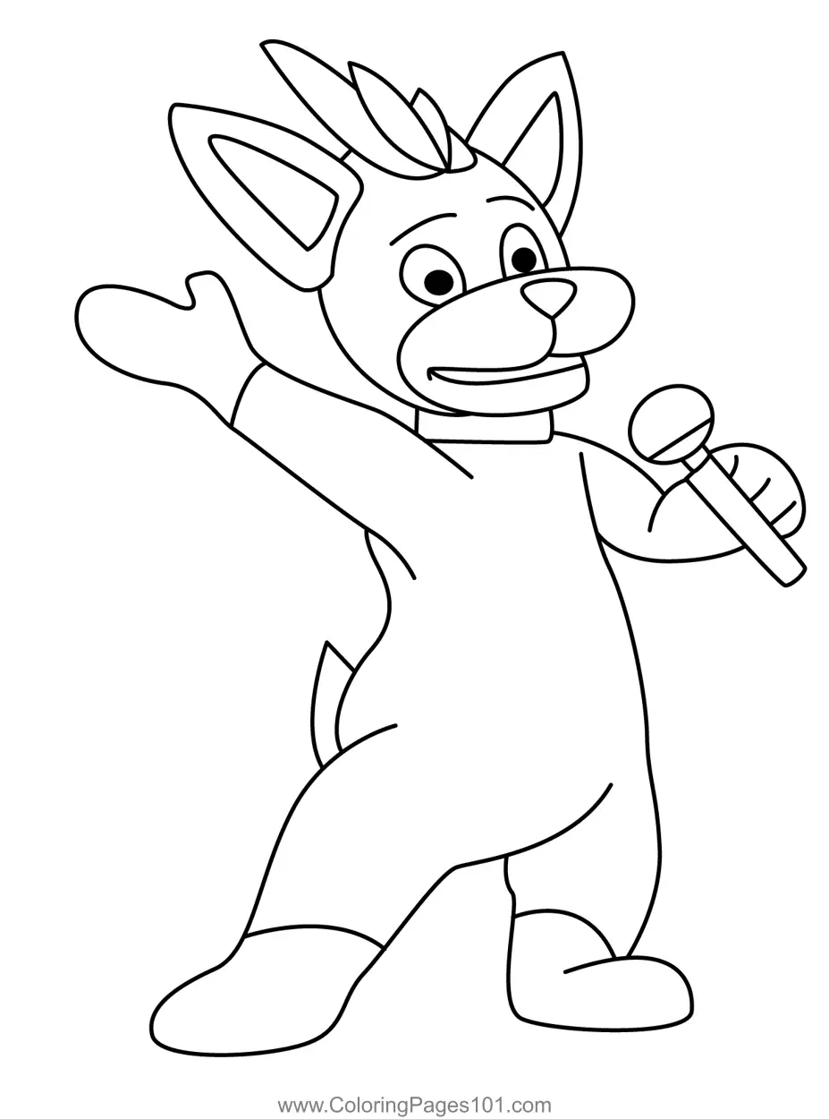 Go Dog Go Coloring Pages 6
