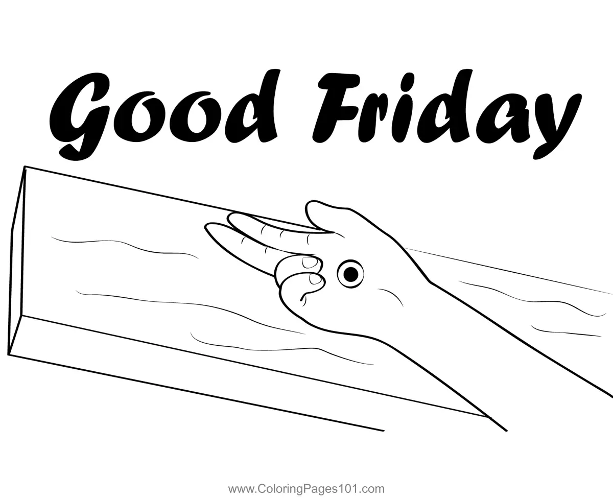 Good Friday Coloring Pages 4