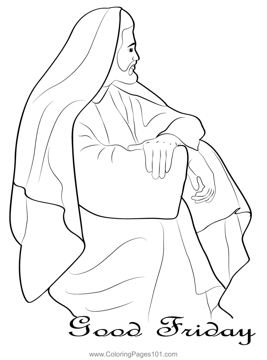 Good Friday Coloring Pages 7
