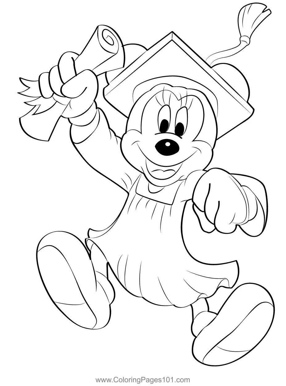 Graduation Day Coloring Pages 4