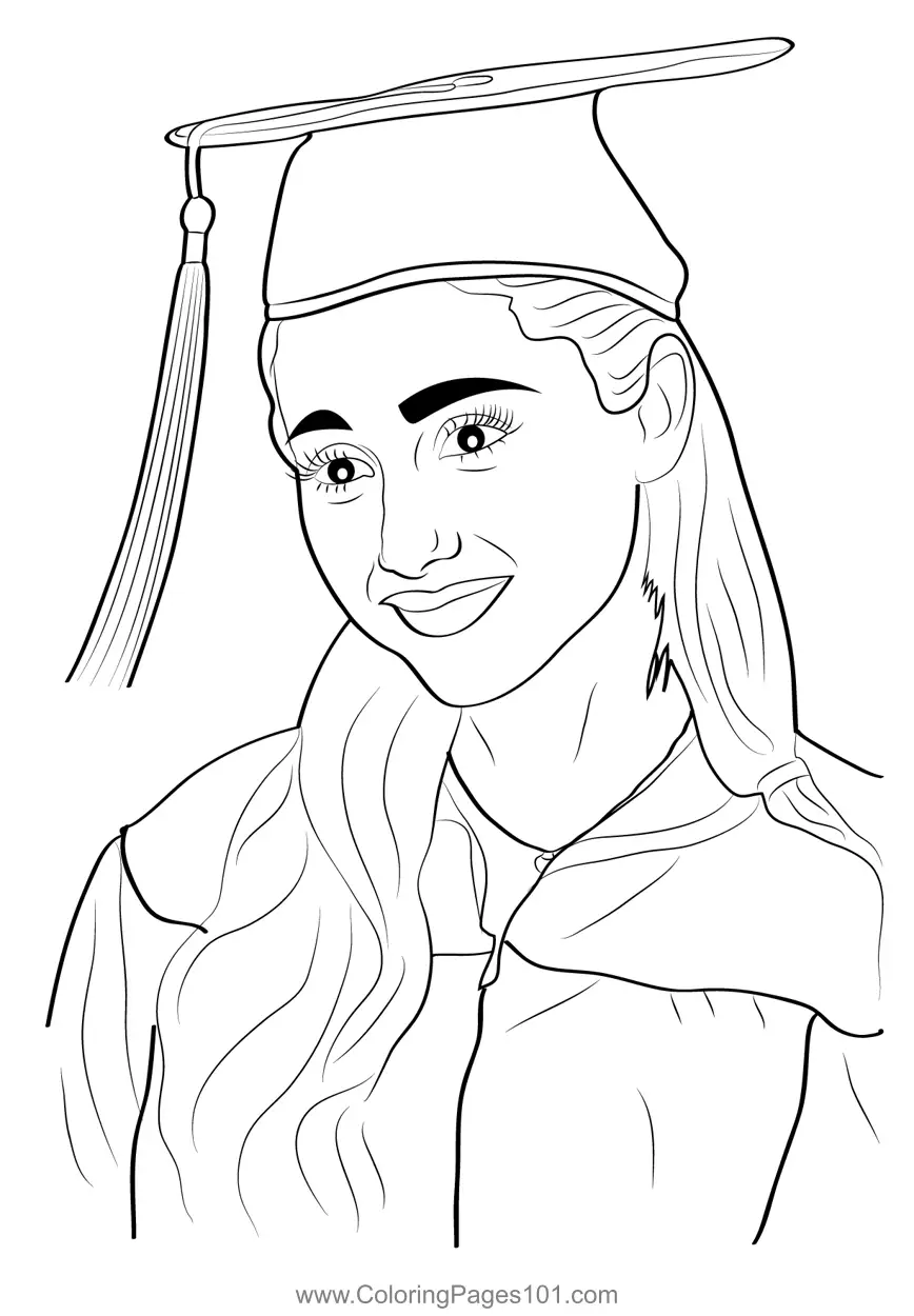 Graduation Day Coloring Pages 6