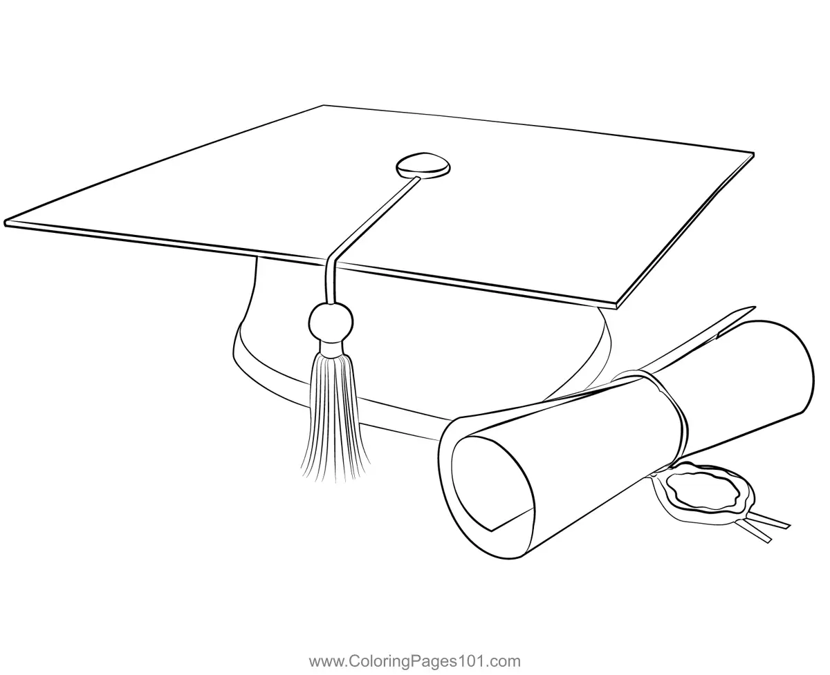 Graduation Day Coloring Pages 8