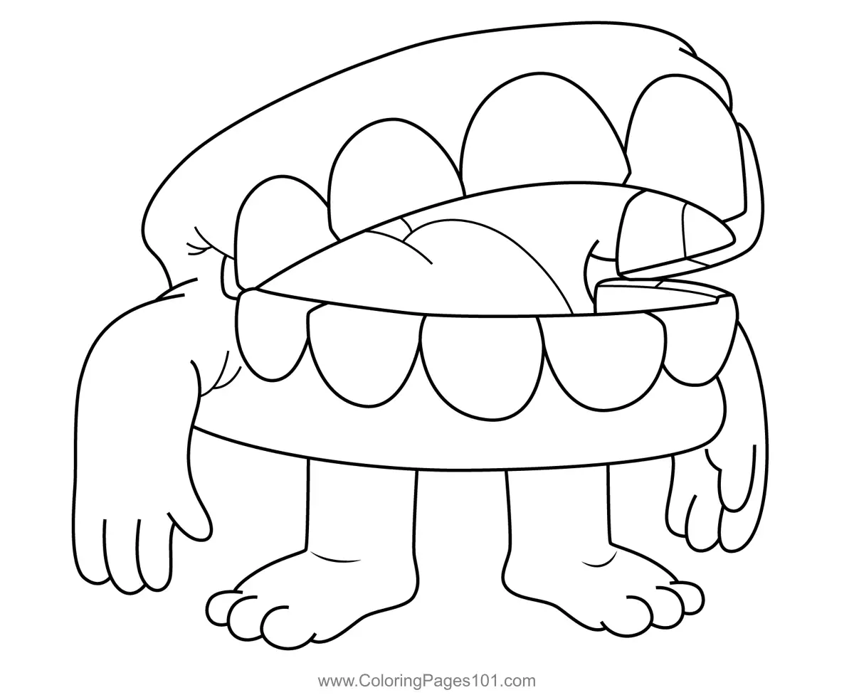 Gravity Falls Coloring Pages