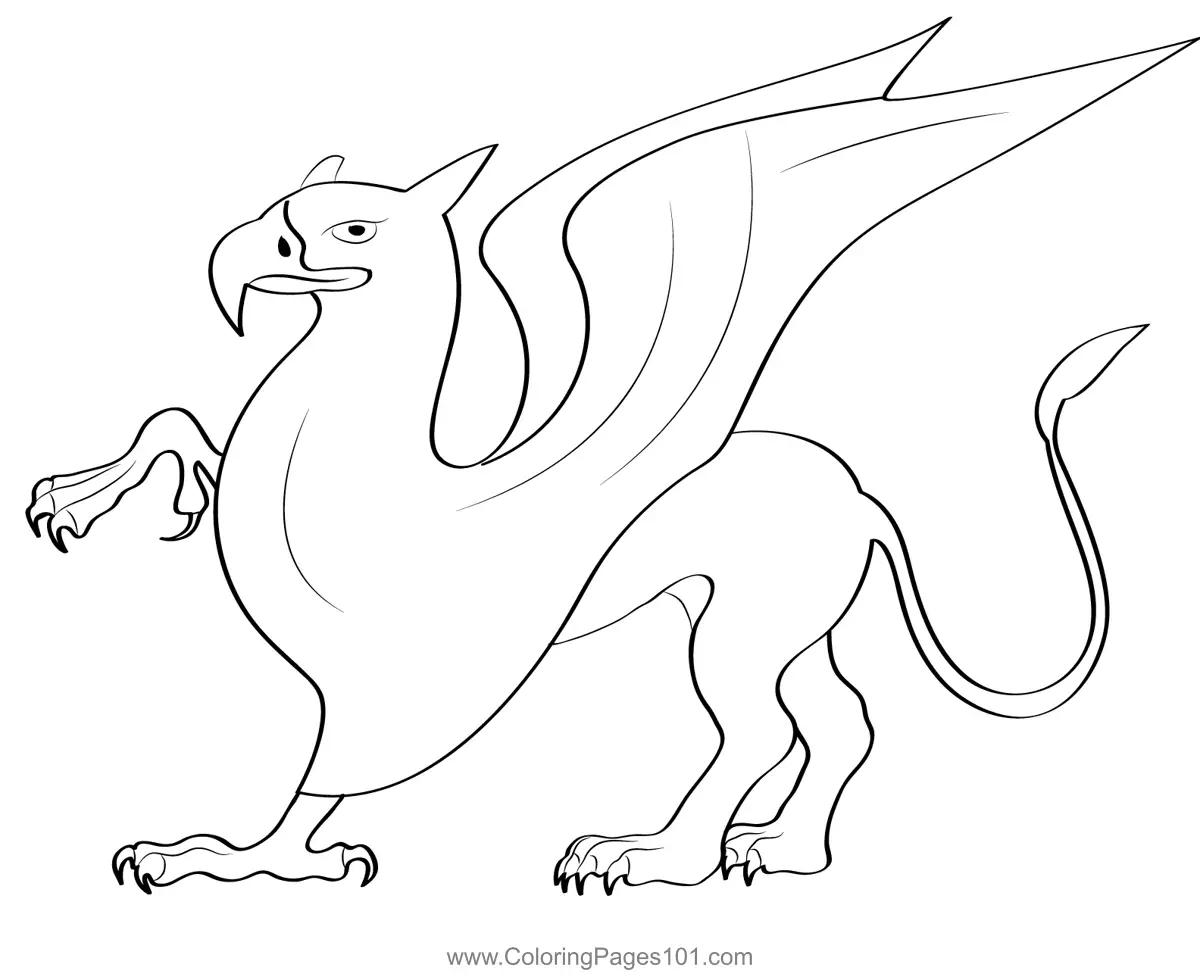 Griffins Coloring Pages 1