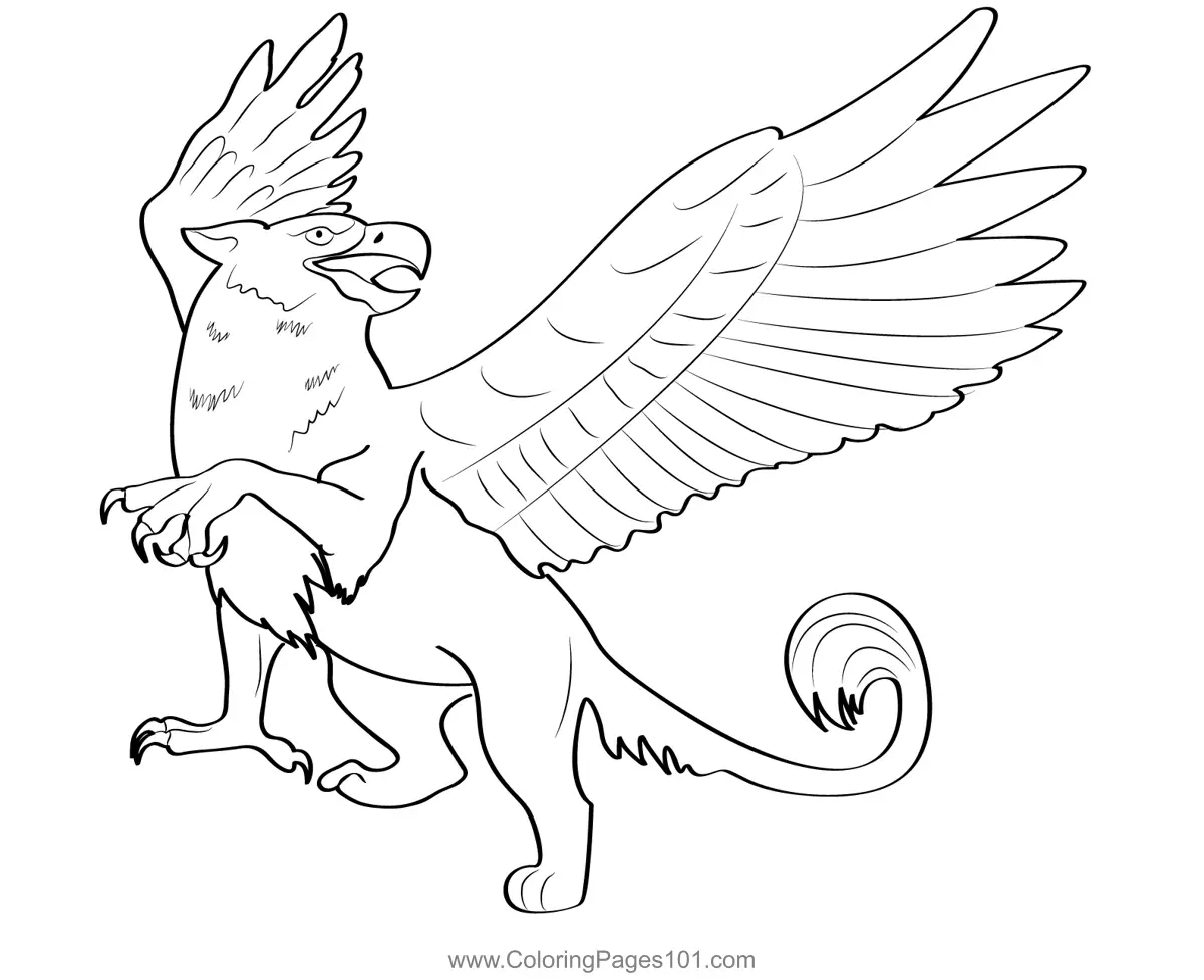 Griffins Coloring Pages 2