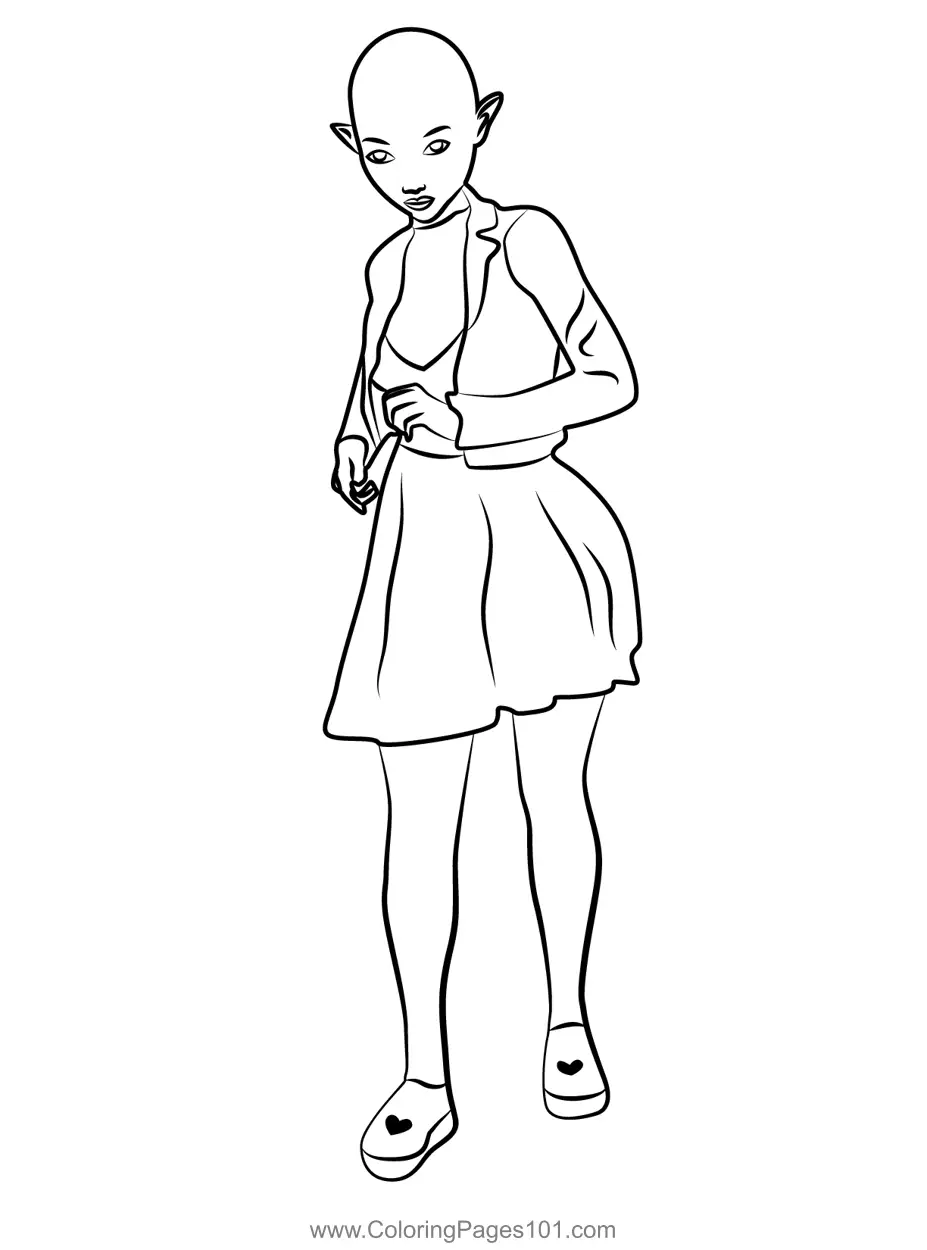 Halloween Coloring Pages 4