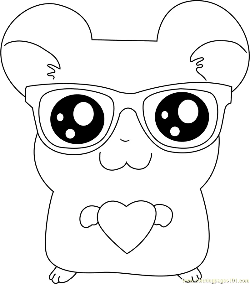 Hamtaro Coloring Pages 5