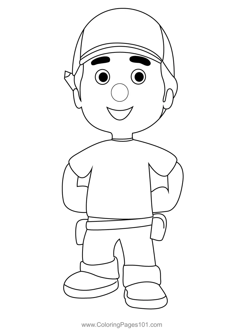 Handy Manny Coloring Pages 1