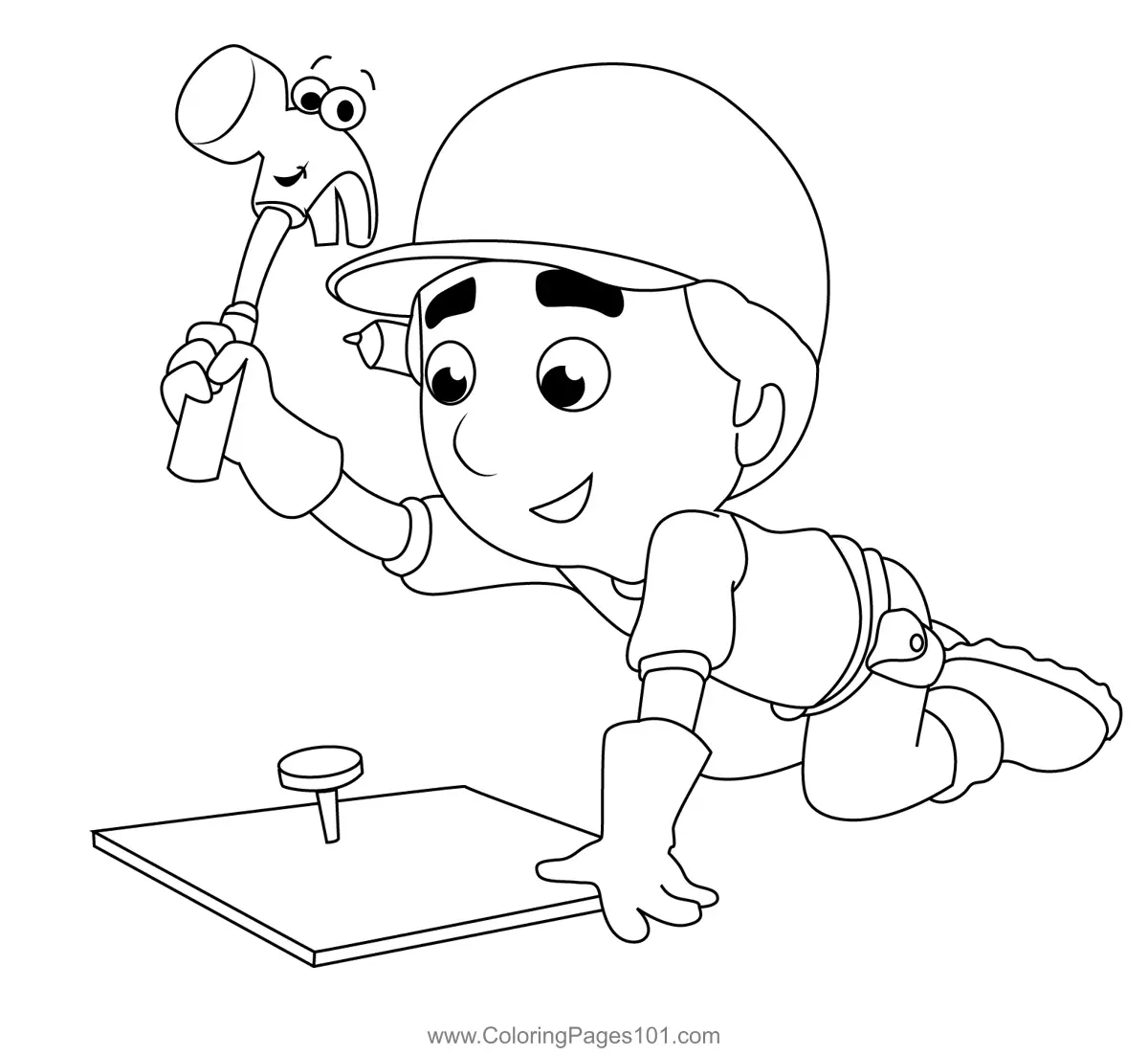 Handy Manny Coloring Pages 2