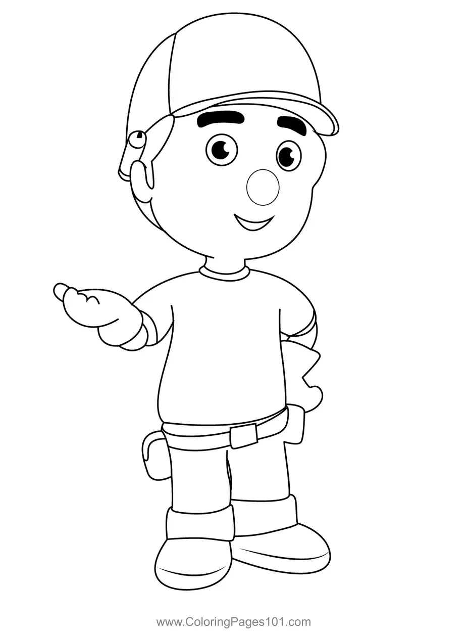 Handy Manny Coloring Pages 3