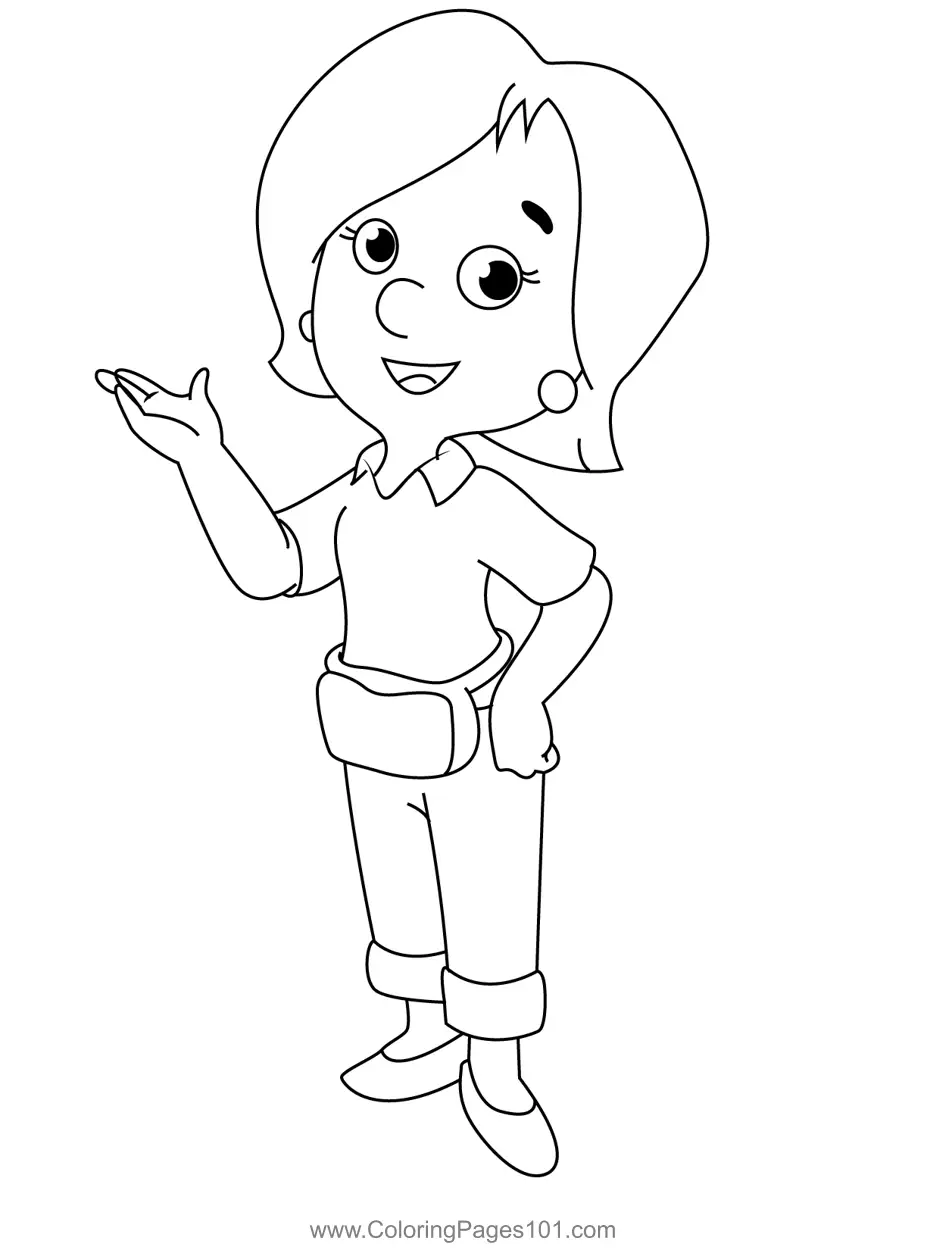 Handy Manny Coloring Pages 6