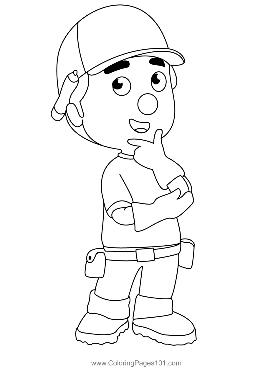 Handy Manny Coloring Pages 7