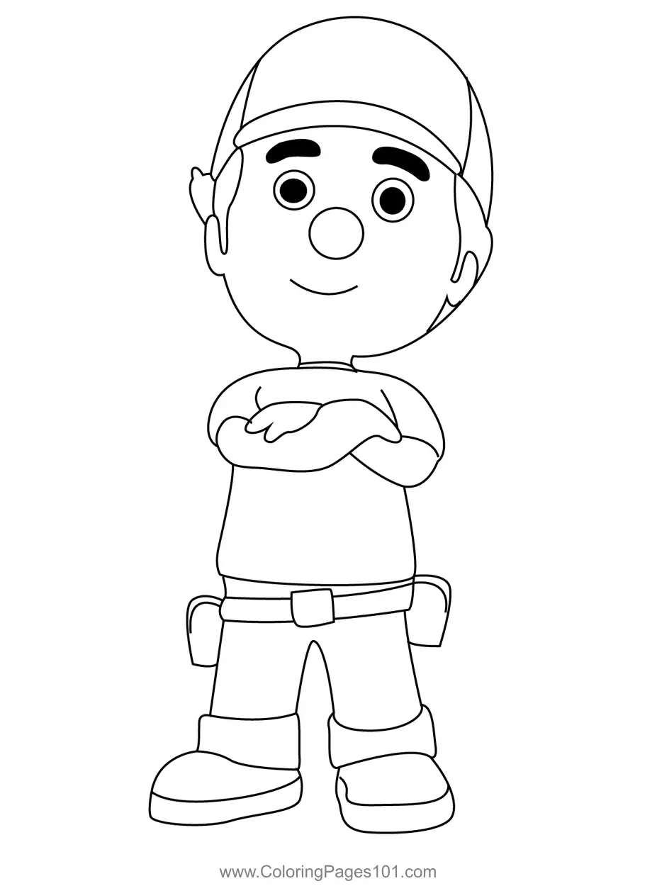 Handy Manny Coloring Pages 9