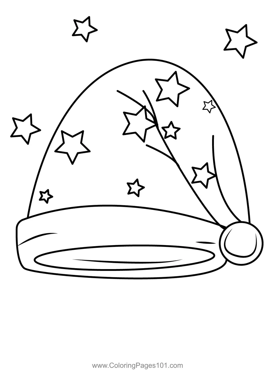 Hats Coloring Pages 1