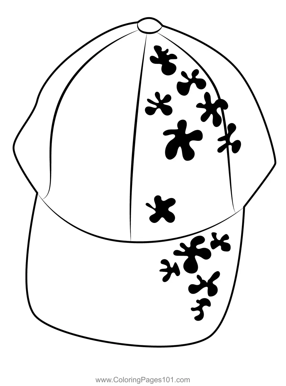 Hats Coloring Pages 6