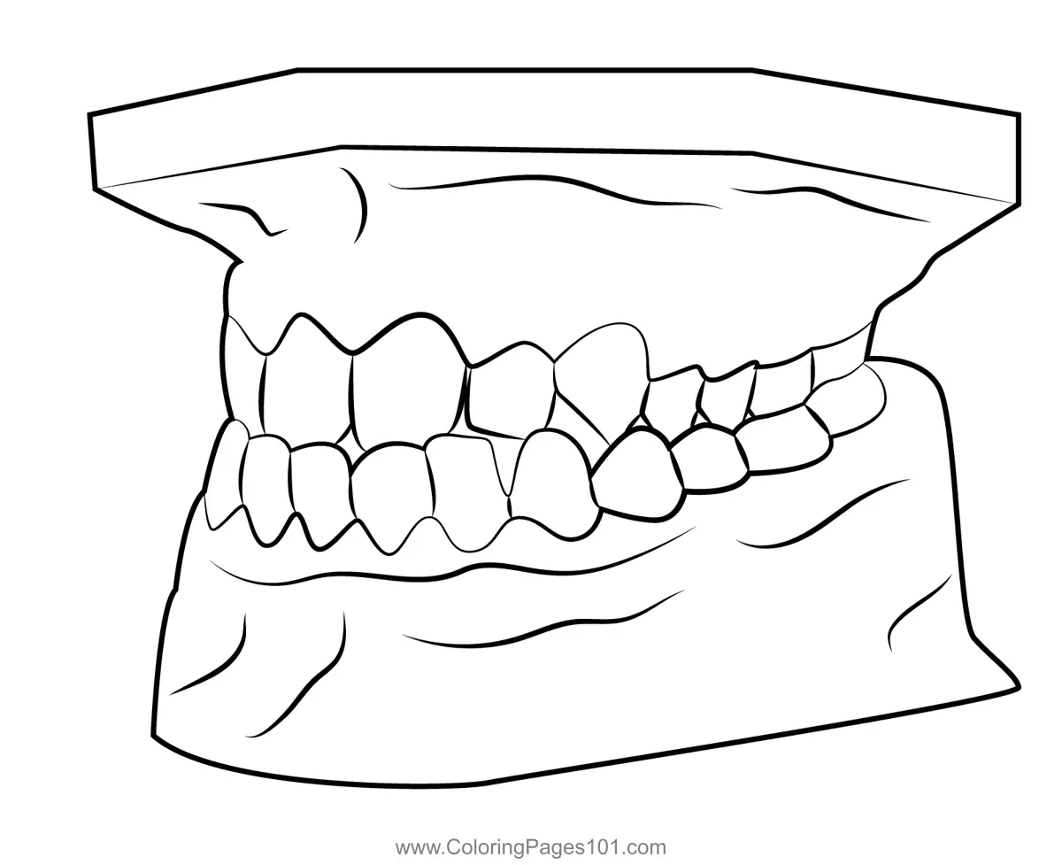 Health Coloring Pages 1