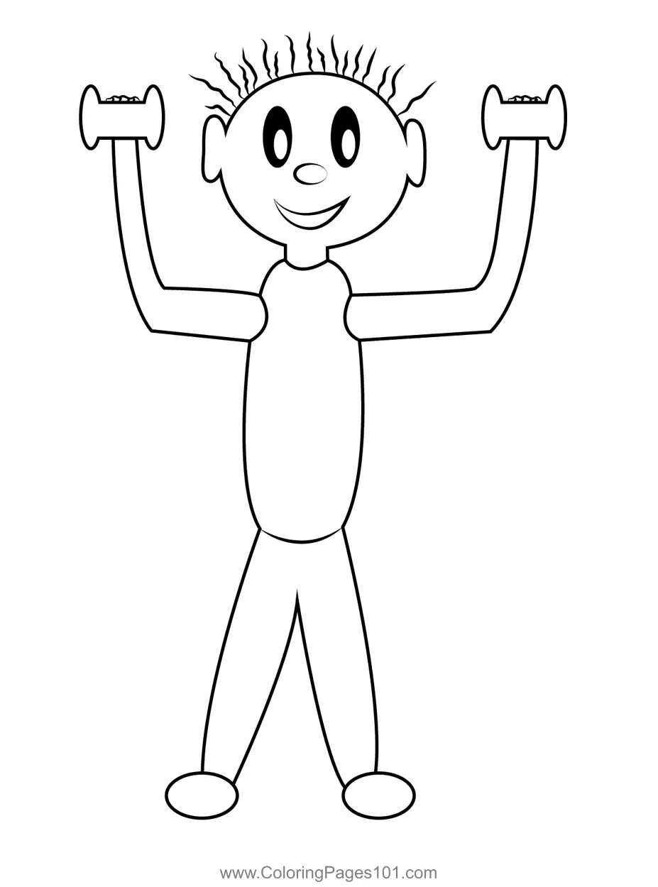 Health Coloring Pages 10