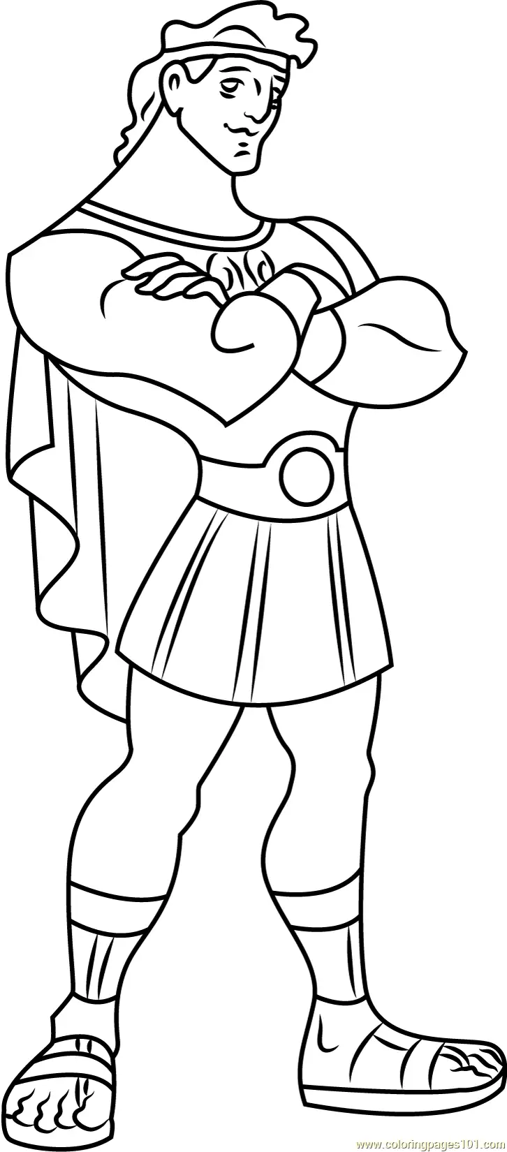 Hercules Coloring Pages 10