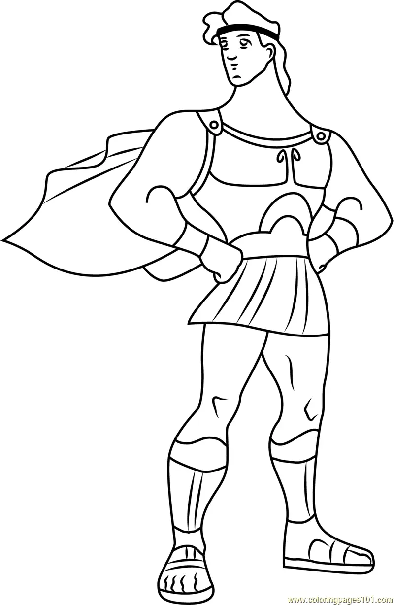 Hercules Coloring Pages 11