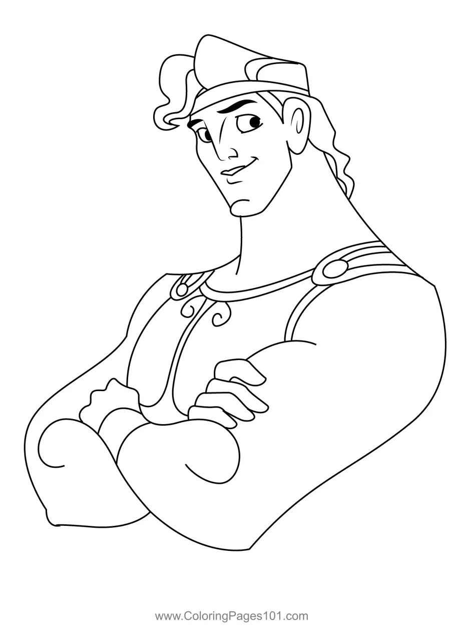 Hercules Coloring Pages 2