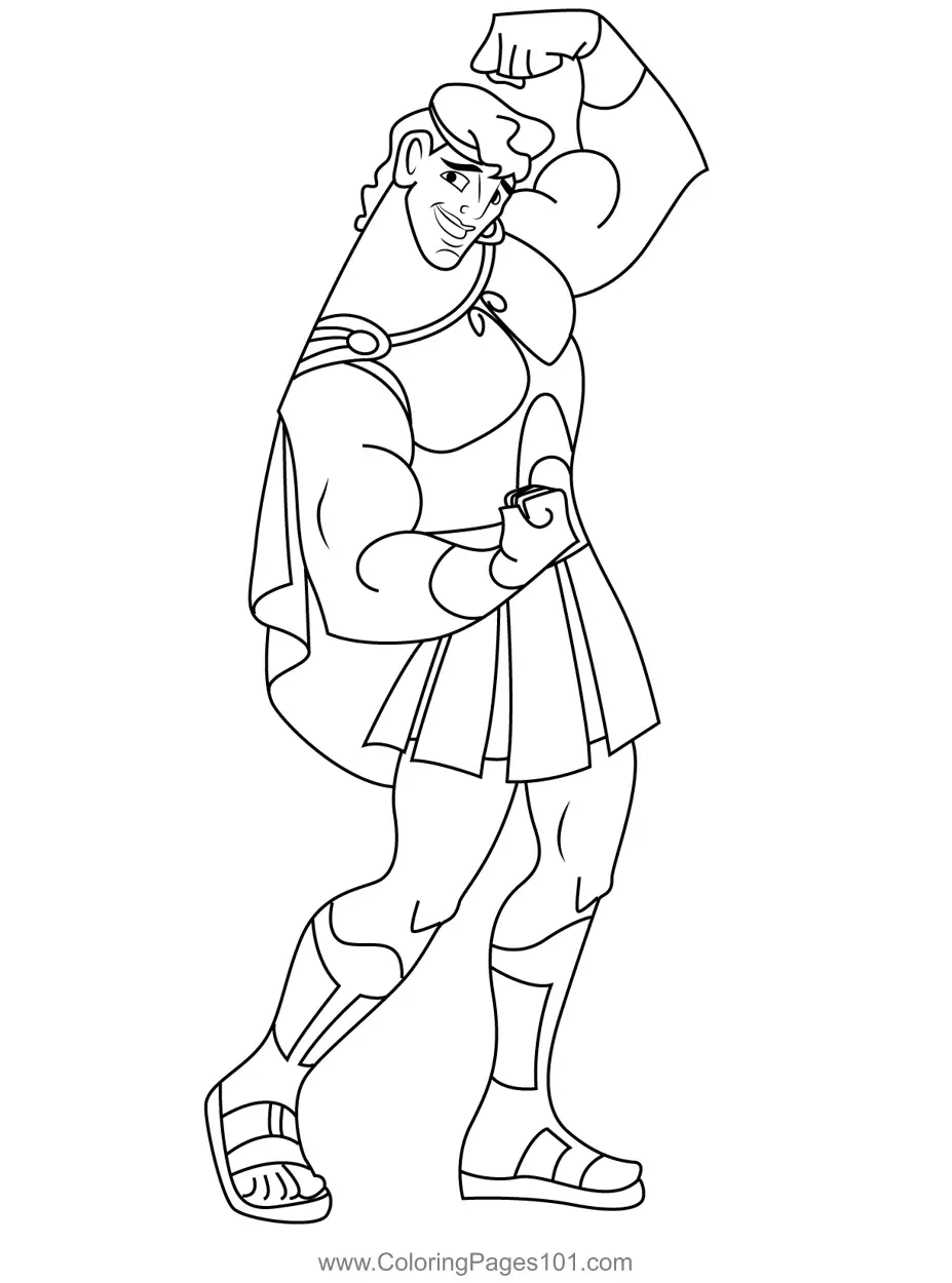 Hercules Coloring Pages 4