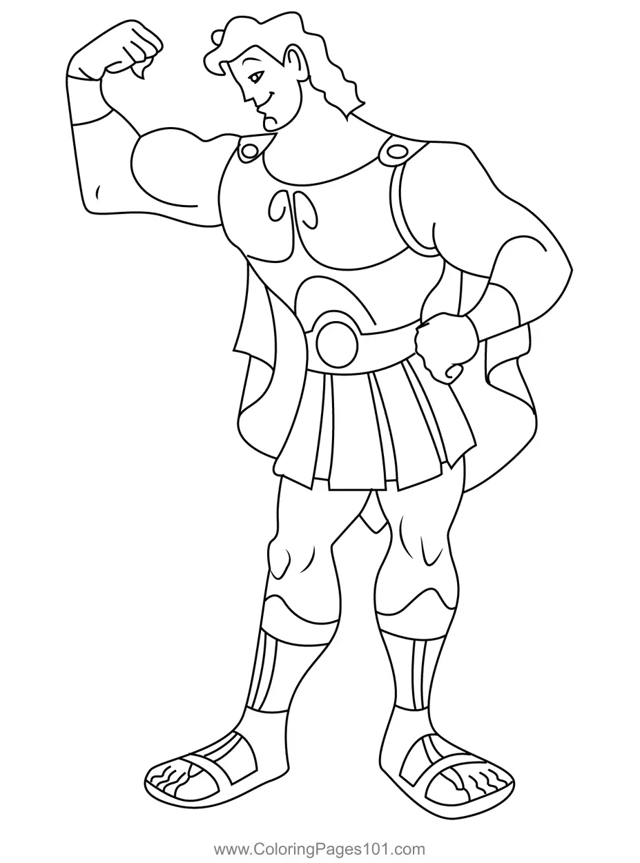 Hercules Coloring Pages 5