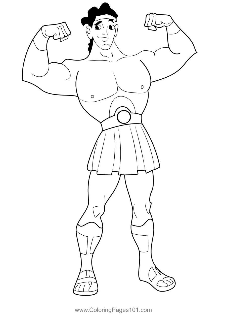 Hercules Coloring Pages 8