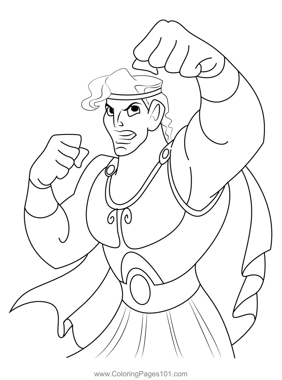 Hercules Coloring Pages 9