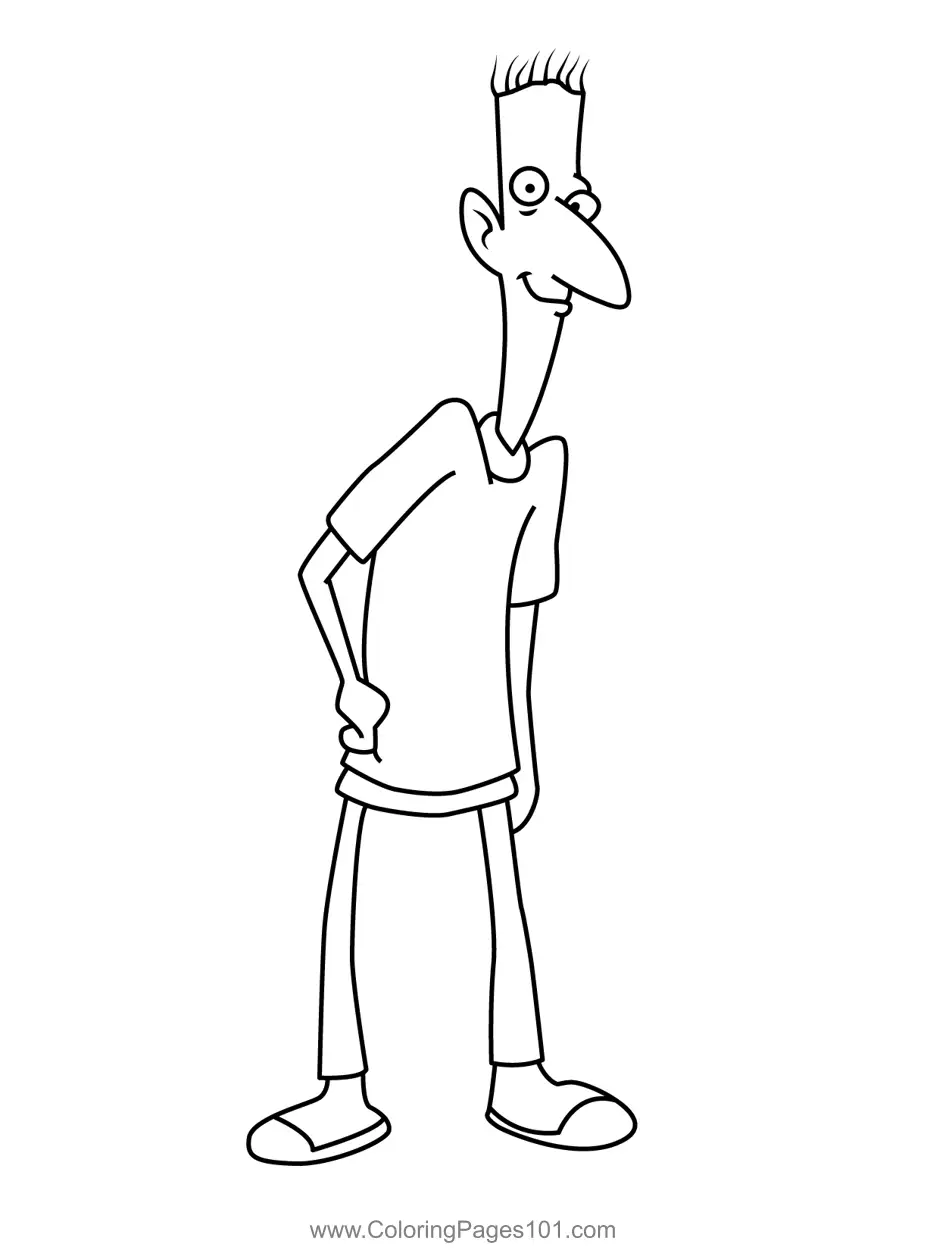 Hey Arnold Coloring Pages 1