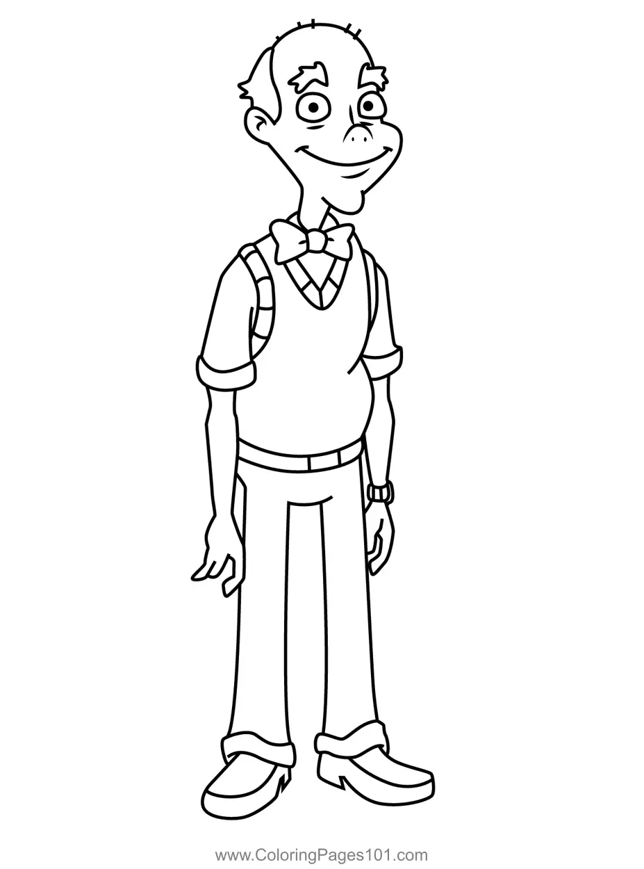 Hey Arnold Coloring Pages 10