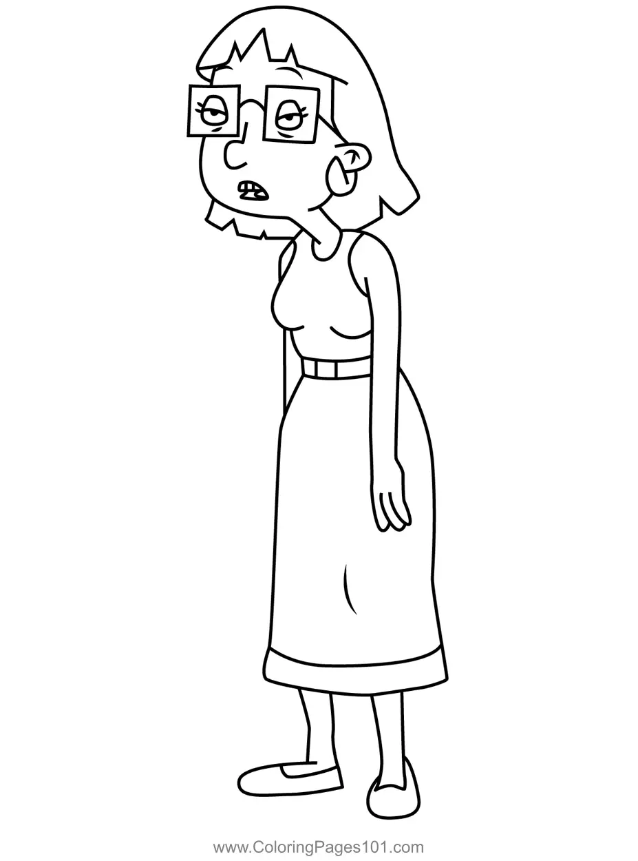 Hey Arnold Coloring Pages 11