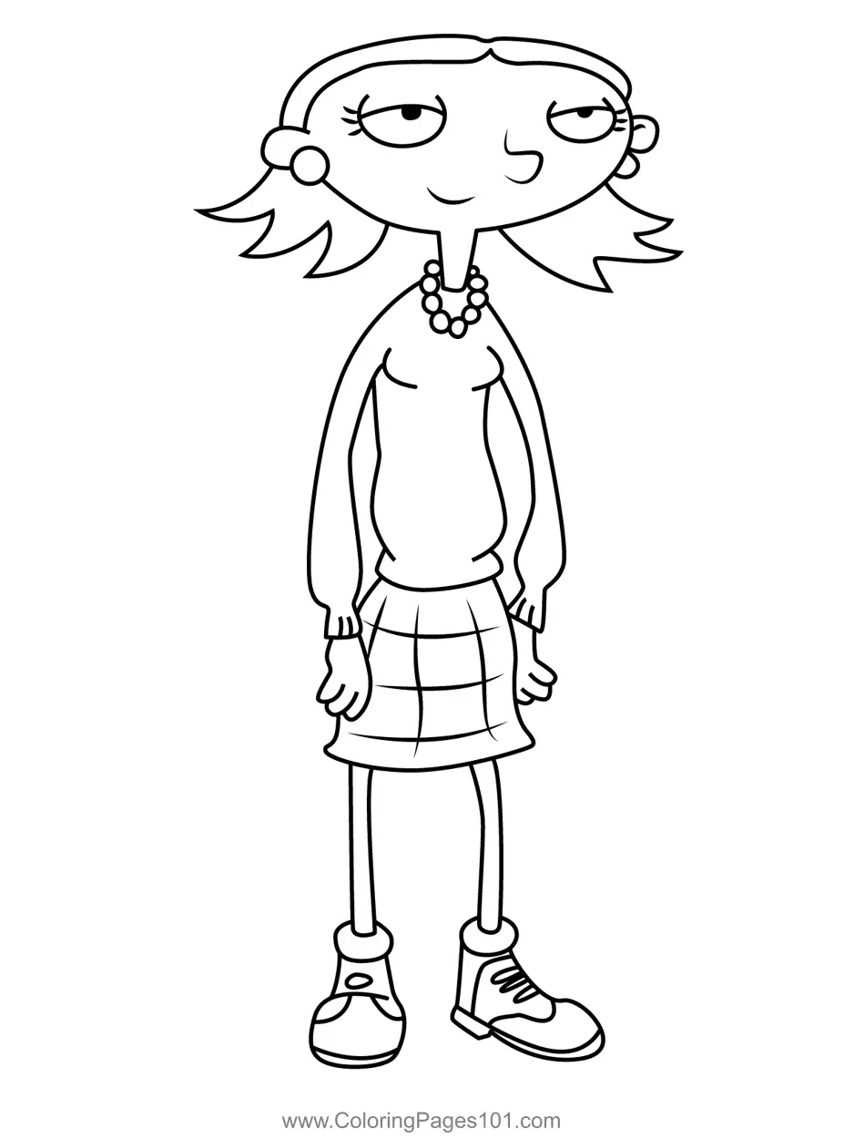 Hey Arnold Coloring Pages 4