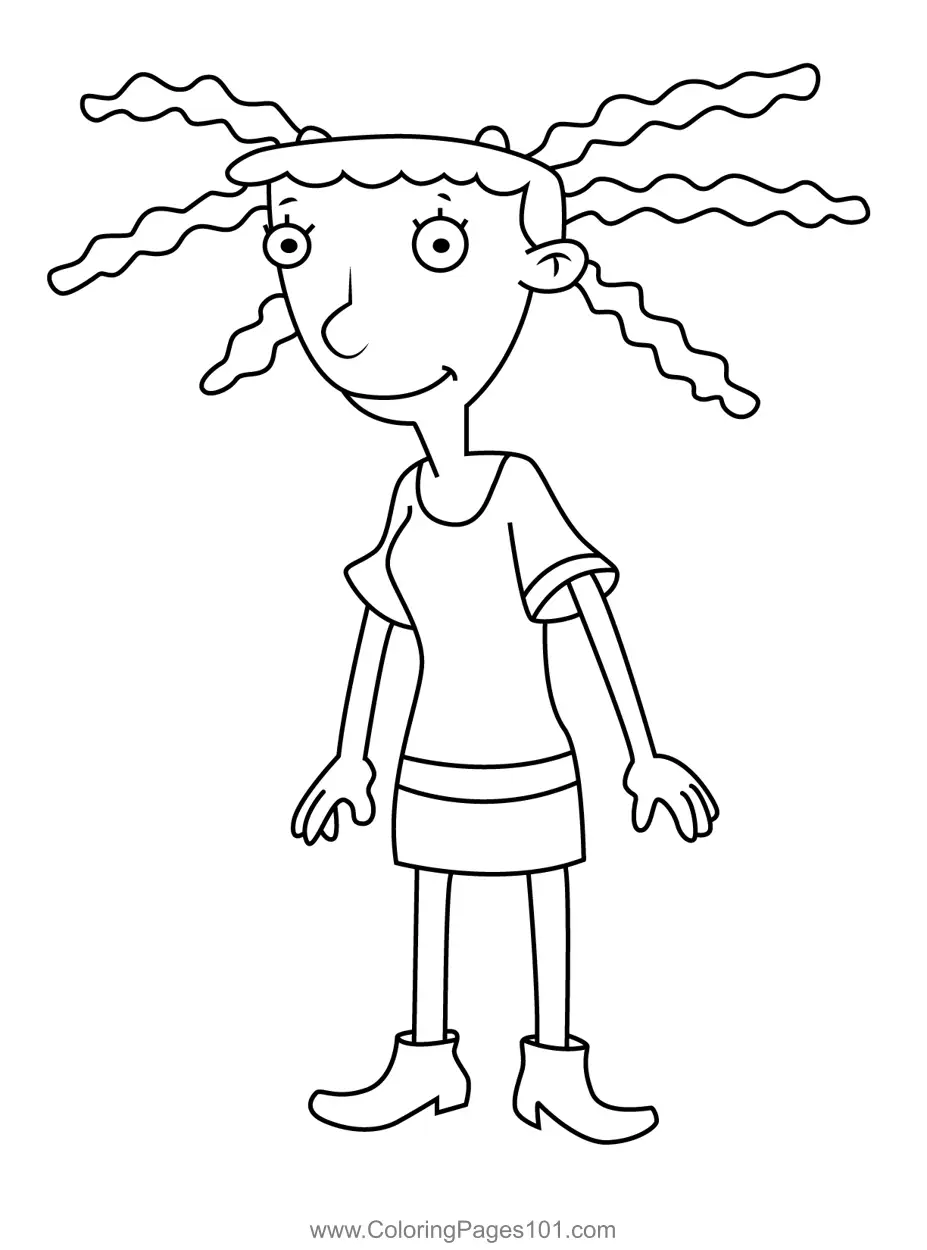 Hey Arnold Coloring Pages 9
