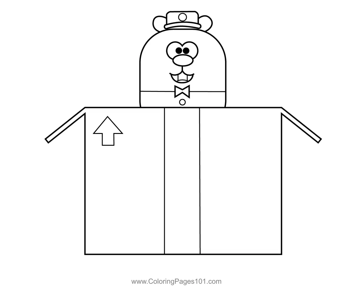 Hey Duggee Coloring Pages 1