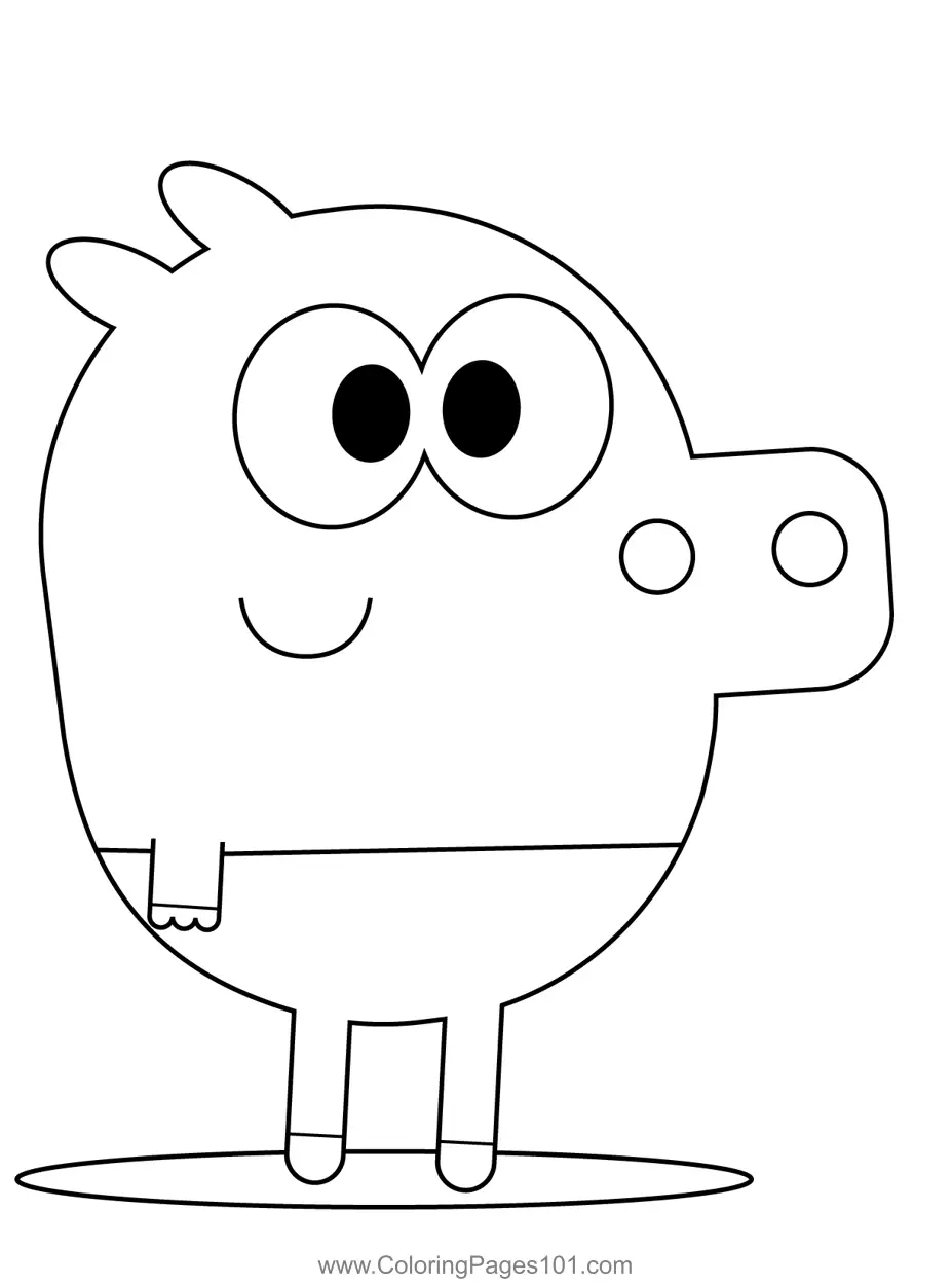 Hey Duggee Coloring Pages 11