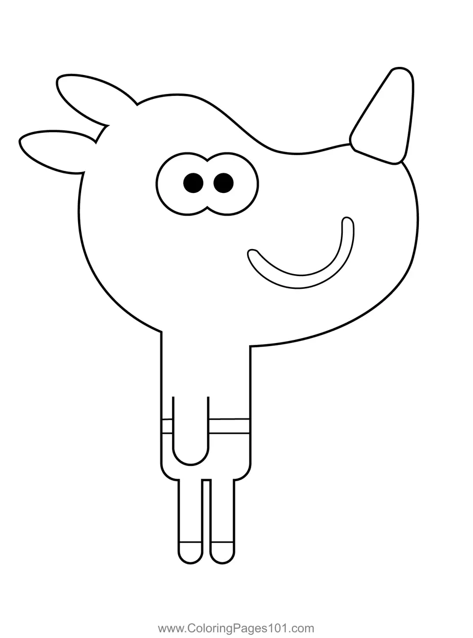 Hey Duggee Coloring Pages 6