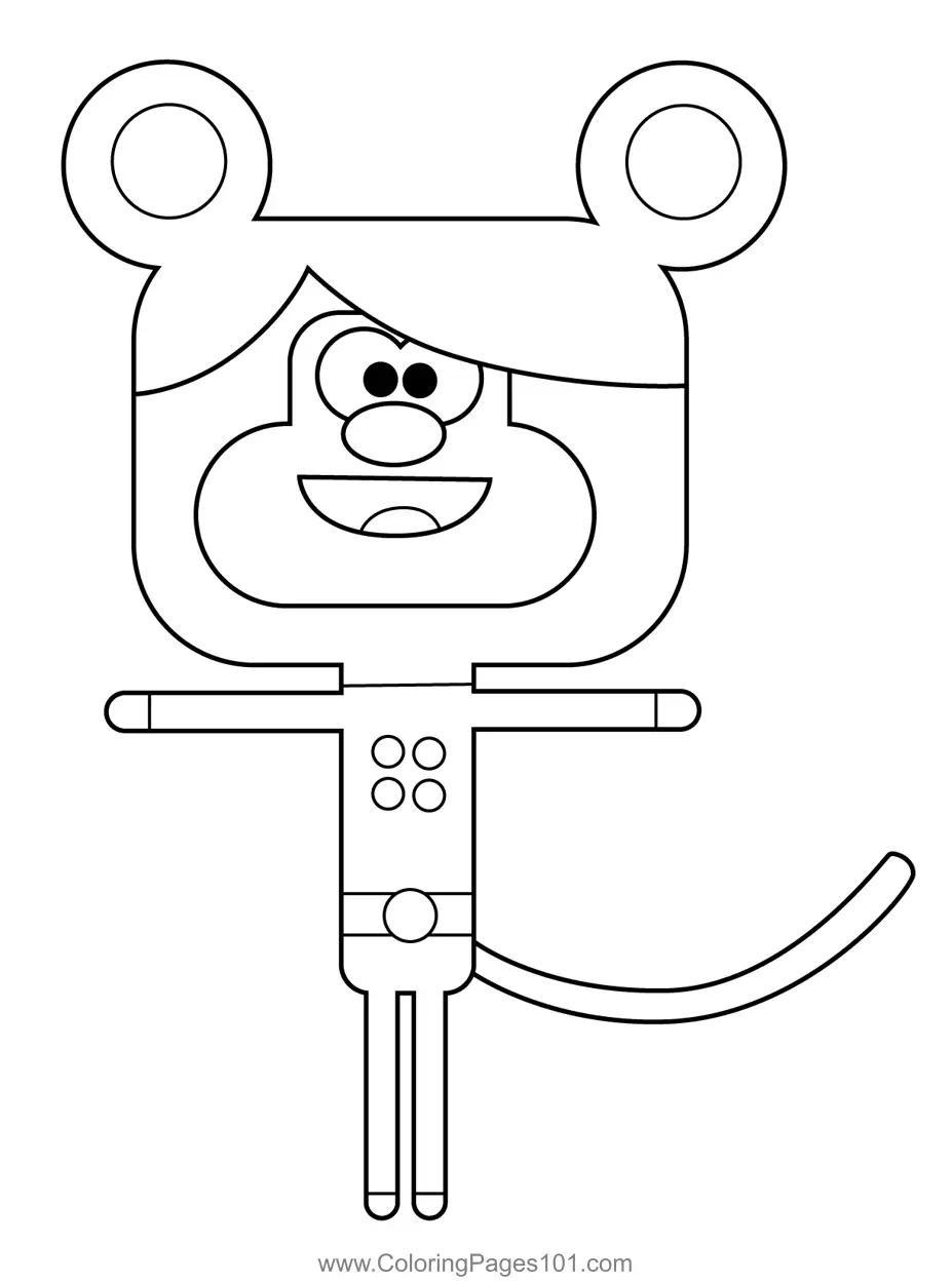 Hey Duggee Coloring Pages 8