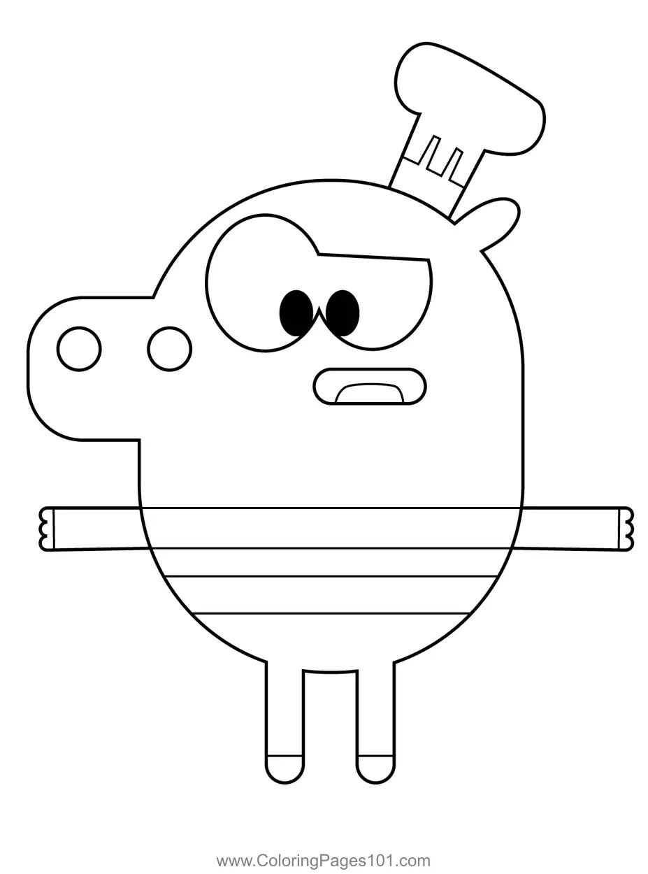 Hey Duggee Coloring Pages 9