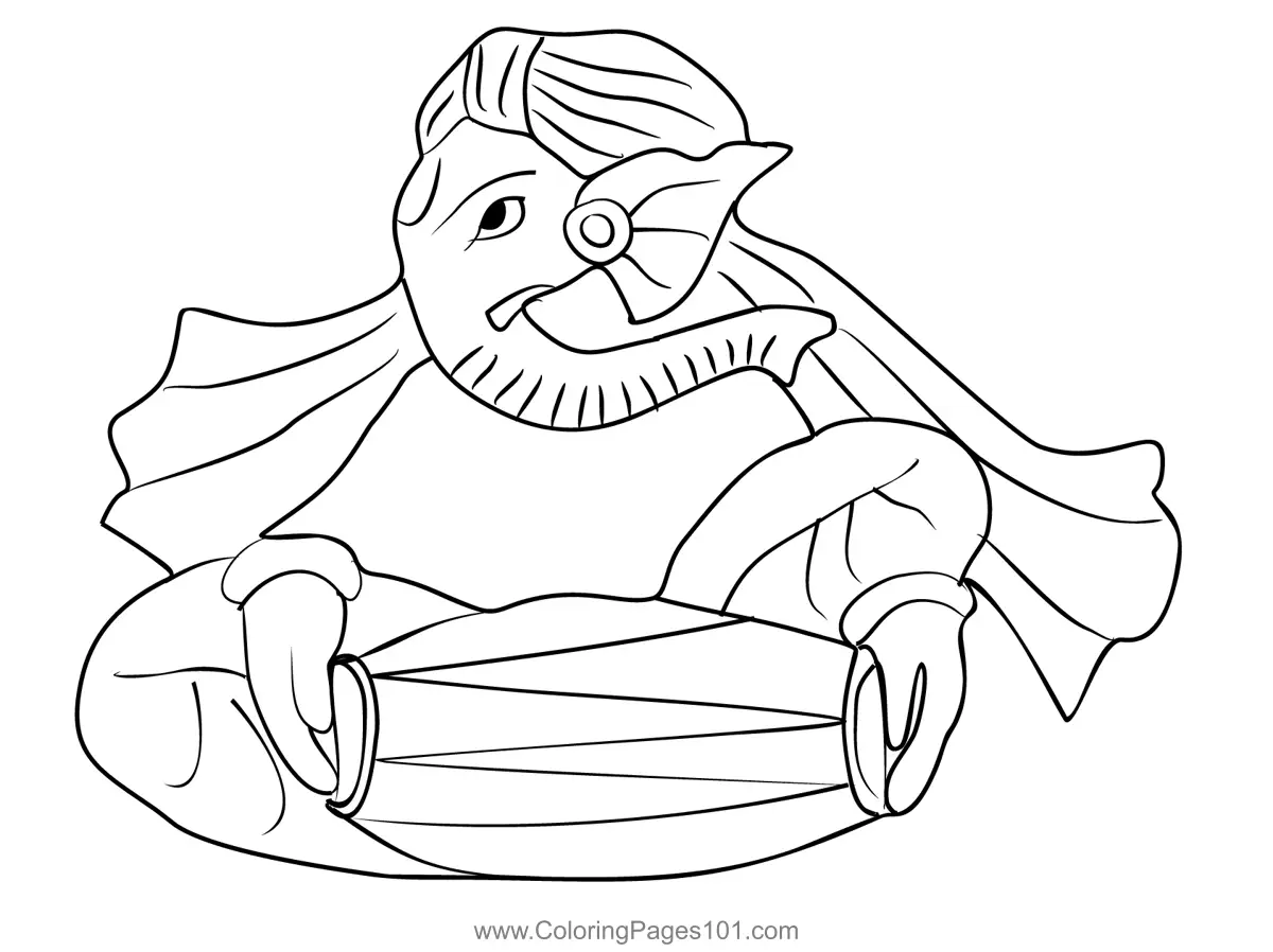 Hindu Gods Coloring Pages 6