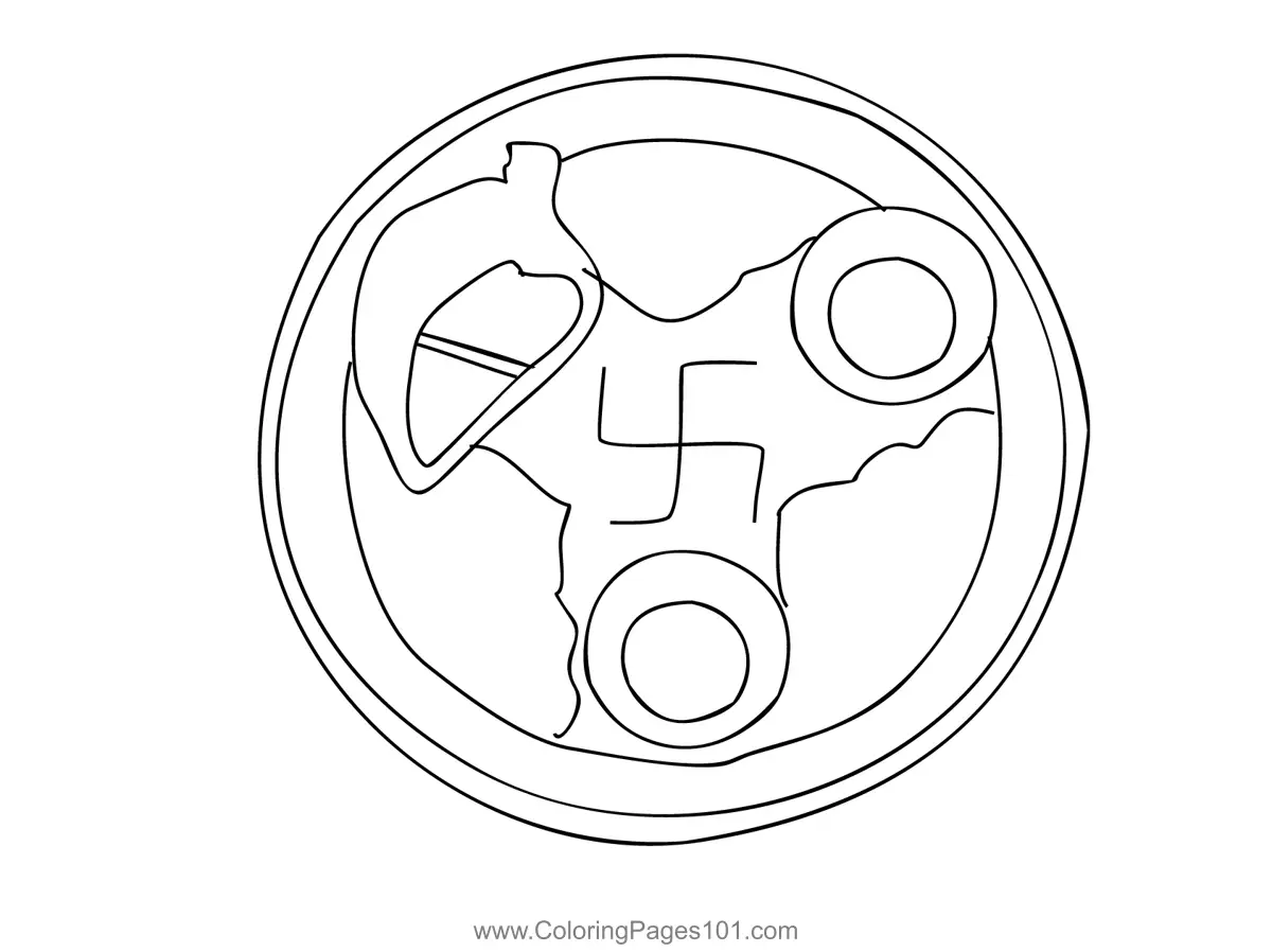 Hinduism Coloring Pages 3