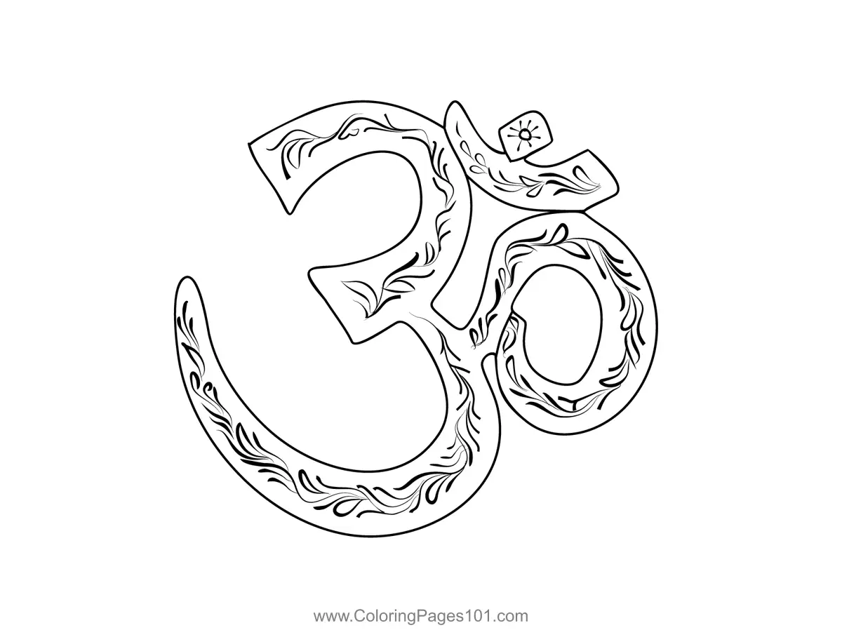 Hinduism Coloring Pages 5