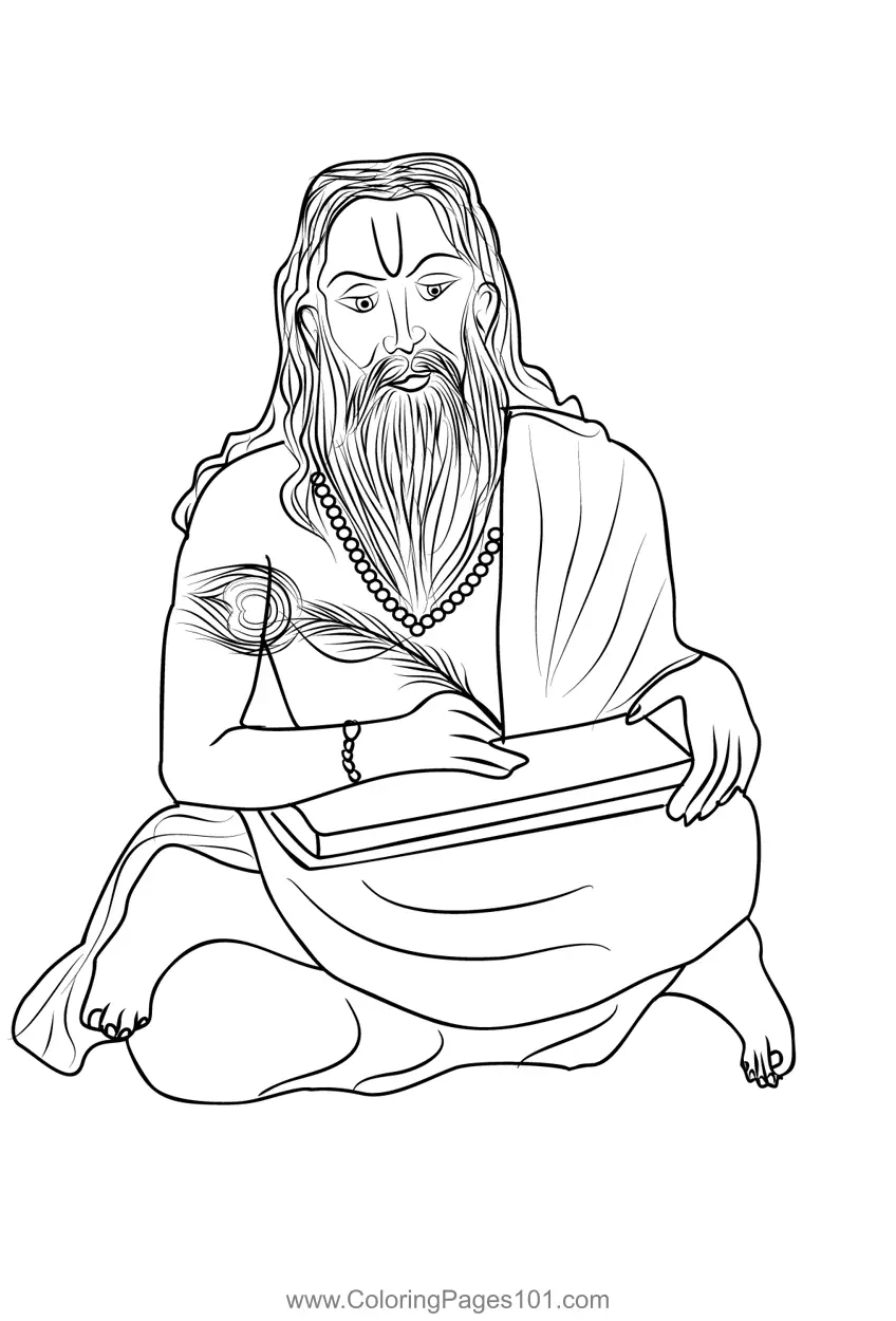 Hinduism Coloring Pages 9