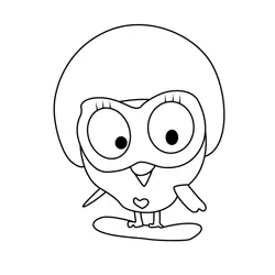 Hoot Hoot Go Coloring Pages 3