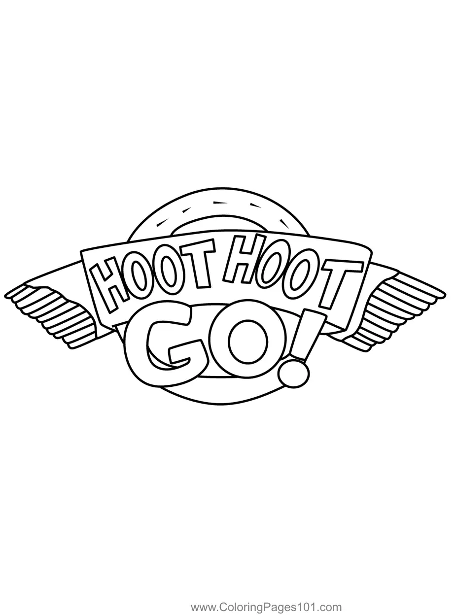 Hoot Hoot Go Coloring Pages 5