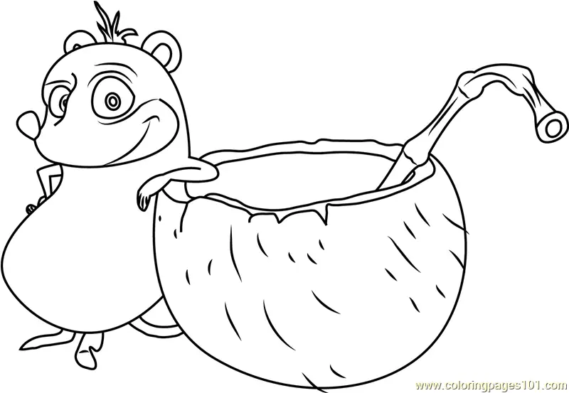 Horton Coloring Pages 2